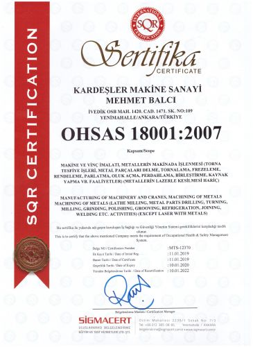 OHSAS 18001:2007